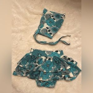 Kate Quinn double skirted bloomer and elf hat